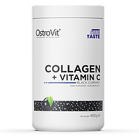 Коллаген с витамином C (Collagen+Vitamin C) 400 г со вкусом черной смородины