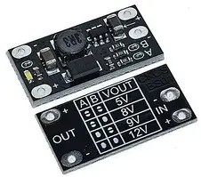 Підвищуючий міні перетворювач Boost Step Up Board 5V 8V 9V 12V 1.5A