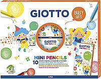 Набор цветных карандашей Giotto Party Mini, 6 цветов, 10 упаковок по 6 шт, разные цвета