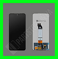 Дисплей Xiaomi Redmi Note 10 5G / Poco M3 Pro 5G із сенсором, чорний (оригінальні комплектуючі)