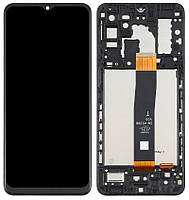 Дисплей Samsung Galaxy A32 A326 с тачскрином и рамкой, оригинал 100% Service Pack, Black