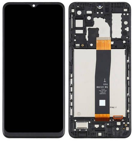 Дисплей Samsung Galaxy A32 A326 с тачскрином и рамкой, оригинал 100% Service Pack, Black, фото 2
