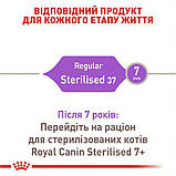 Сухой корм для дорослих стерилізованих кішок Royal Canin Sterilised 4 кг, фото 7