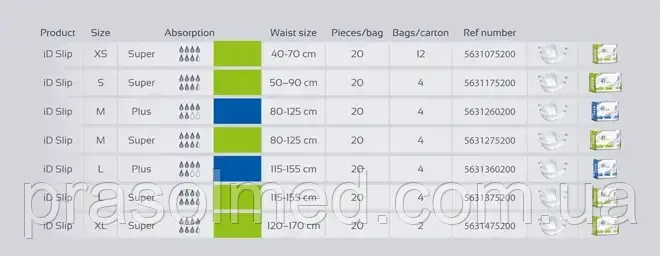 Підгузки для дорослих ID SLIP Plus "L" №30 - фото 2 - id-p1112882607