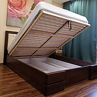Кровать двуспальная деревянная Регина Люкс с подъемным механизмом
