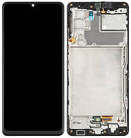 Дисплей Samsung Galaxy A42 A426 с тачскрином и рамкой, оригинал 100% Service Pack, Black