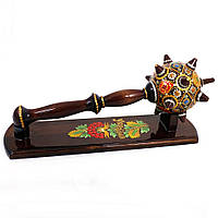 Булава сувенірна на підставці мала 32 см в подарунковій коробці