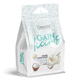 Гейнер GAINlicious Mass Gainer OstroVit 4.5 кг Білий шоколад з кокосом