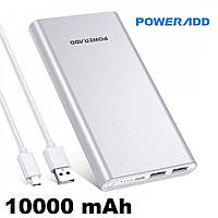 Повербанк POWERADD Pilot 2GS Silver 10000mAh