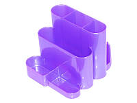 Прибор настольный "Каскад", пластиковый, фиолетовый с перламутром. ПН-12фп Спектр-Канцпласт