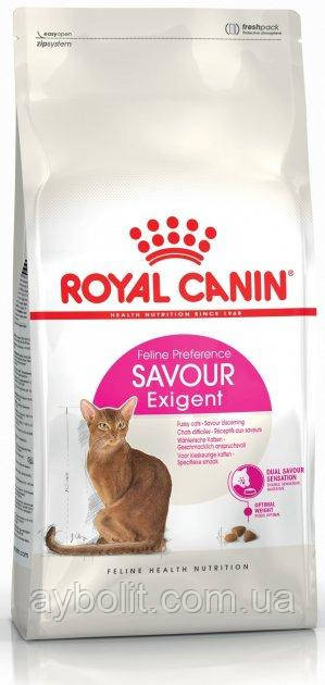 Сухой корм Royal Canin Exigent Savour для привередливых котов от 1 года 2 кг