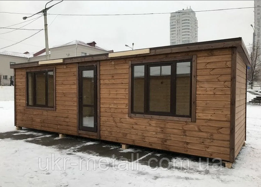 Мобільний модульний дачний будиночок