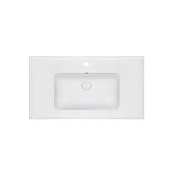 Раковина Qtap Albatross E49 900х490х200 White з донним клапаном QT01119090E49W