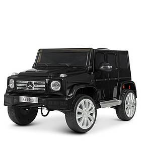Дитячий електромобіль джип Mercedes (2 мотори по 25W, MP3, USB автоемаль) Джип Bambi JJ2077EBLRS-2 Чорний
