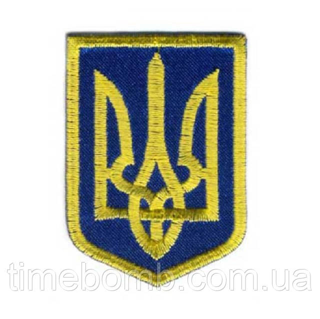 Нашивка на липучці ''Герб України'' тип 4