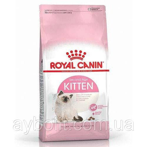 Сухий корм Royal Canin Kitten для кошенят від 4 до 12 місяців, 400 г