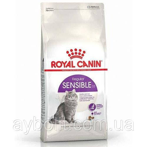 Сухий корм Royal Canin Sensible для котів від 1 року з чутливим травленням, 400 г