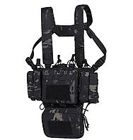 Регулируемый и съемный нагрудник VISMIX Tactical Chest Rig