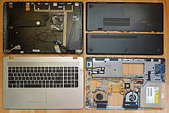 РОЗБИРАННЯ HP ENVY 17, 17-3000er, DV7 (Корпус Піддон Клавіатура Топкейс Кришка USB Плата Охолодження Кулер Шлейф)