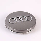 Заглушки ковпачки литих дисків Audi 59 mm 4b0601170, фото 5