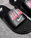 Чоловічі Шлепанці Nike Black Red 44, фото 4