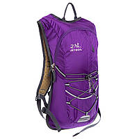 Рюкзак спортивный с жесткой спинкой JetBoil 2062 объем 12л Purple