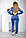Стильний спортивний костюм жіночий Туреччина однотонний на змійці синій з 36 до 56 розмірів, фото 2