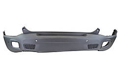 Бампер задній Jeep Renegade 1 BU (2014-2023) дорест під парктронік із заглушкою гак Junsite