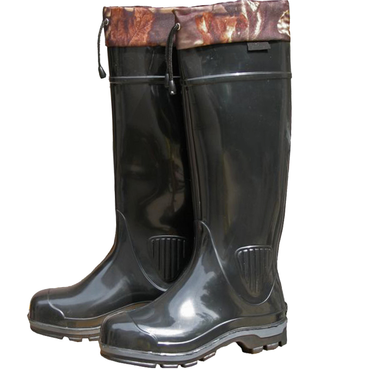 Чоботи утеплені з манжетом ПС 15 УММ, чорні