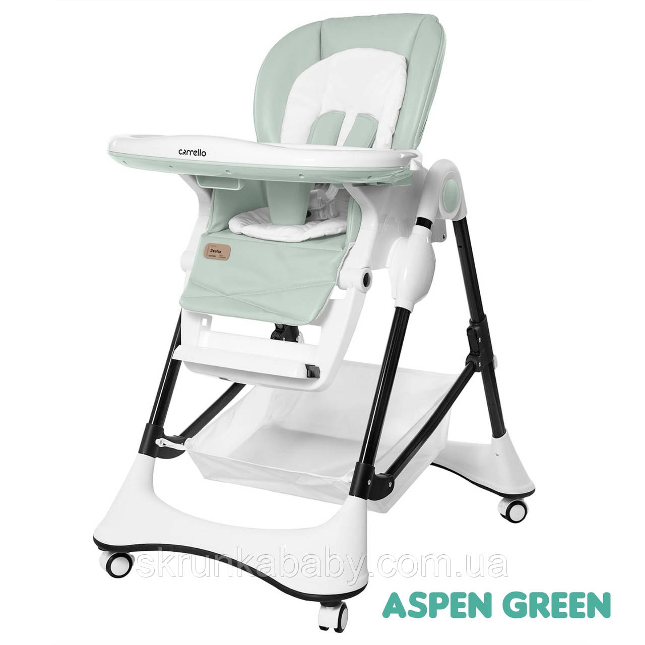 Стільчик для годування Carrello Stella Aspen Green