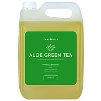 Профессиональное массажное масло «Aloe green tea» 5000 ml для массажа А8850-2