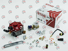 Редуктор ГБ 4-е пок.STAG R01 (пропан-бутан) до 250 л.с. (185 кВт) з ЕМК газу Valtek