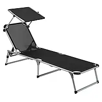 Кровать раскладная Bo-Camp Sun Lounger With с солнцезащитным козырьком