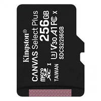 Карта памяти Kingston 256GB microSDXC class 10 UHS-I Canvas Select Plus (SDCS2/256GBSP)