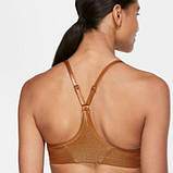 Топ жіночий спортивний Nike W INDY ICNCLSH SHIMMER BRA CT3783-750 ( золото), фото 2