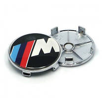 Заглушки ковпачки литих дисків BMW M-power 68мм
