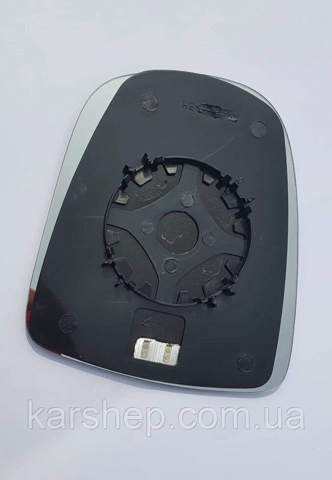 Дзеркальний елемент з обігрівом на ліве бокове дзеркало Renault Trafic., фото 1