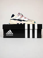 Модні кросівки Adidas Niteball Pink Tint жіночі. Класні жіночі кроси Адідас Нітболл., фото 3