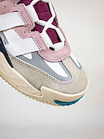 Модні кросівки Adidas Niteball Pink Tint жіночі. Класні жіночі кроси Адідас Нітболл., фото 6