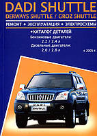 Dadi, Groz, Derways Shuttle Руководство по эксплуатации, ремонту, каталог деталей