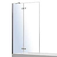 Шторка стеклянная для ванны 100x140см VOLLE 10-11-102 6мм профиль хром 117268