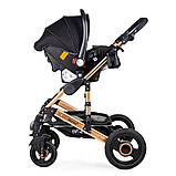 Універсальна коляска трансформер 3В1 NINOS BRAVA NEW Grey, фото 3