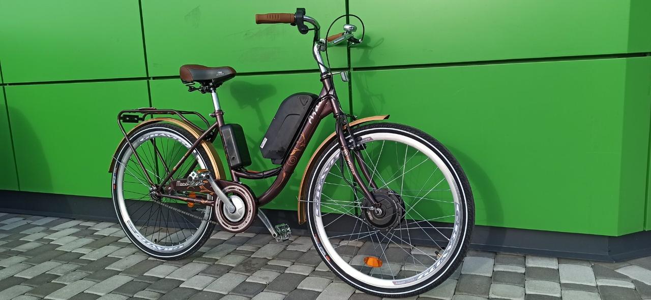 Електровелосипед Lady "Messina" 500 W Panasonic 54V Дорожній ebike 70km