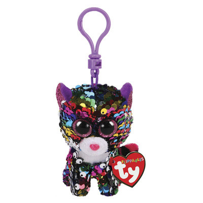 Дитяча м'яка іграшка TY Flippables Леопард Dotty  12см 35301, фото 1