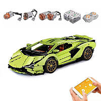 Машинка-конструктор MOULD KING 13057D Lamborghini Sian Hyper FKP 37 с мотором