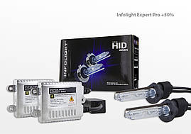 Комплект ксенону Infolight Expert Pro обманка H1 5000K+50%