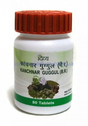 Канчнар Гуггул (Kanchnar Guggul) 80 таб - Patanjali