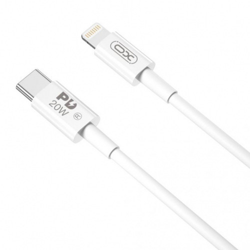Кабель XO NBQ189B (PD) Type-C - Lightning 20W/2m (Білий)