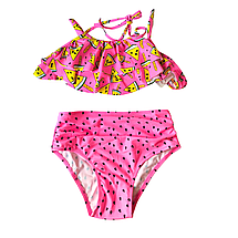 Помаранчеві Купальники для підлітків та дітей оптом Упаковка 5 шт від 8 до 16 років, фото 3