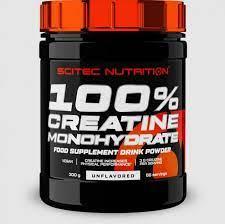 100% Creatine monohydrate Scitec Nutrition, 300 грамм